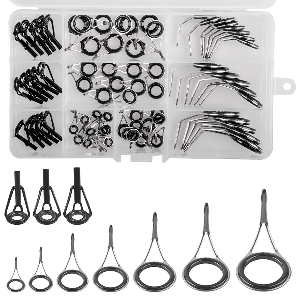 Fishing Rod Tip Replacement - Guias de vara de pesca, kit