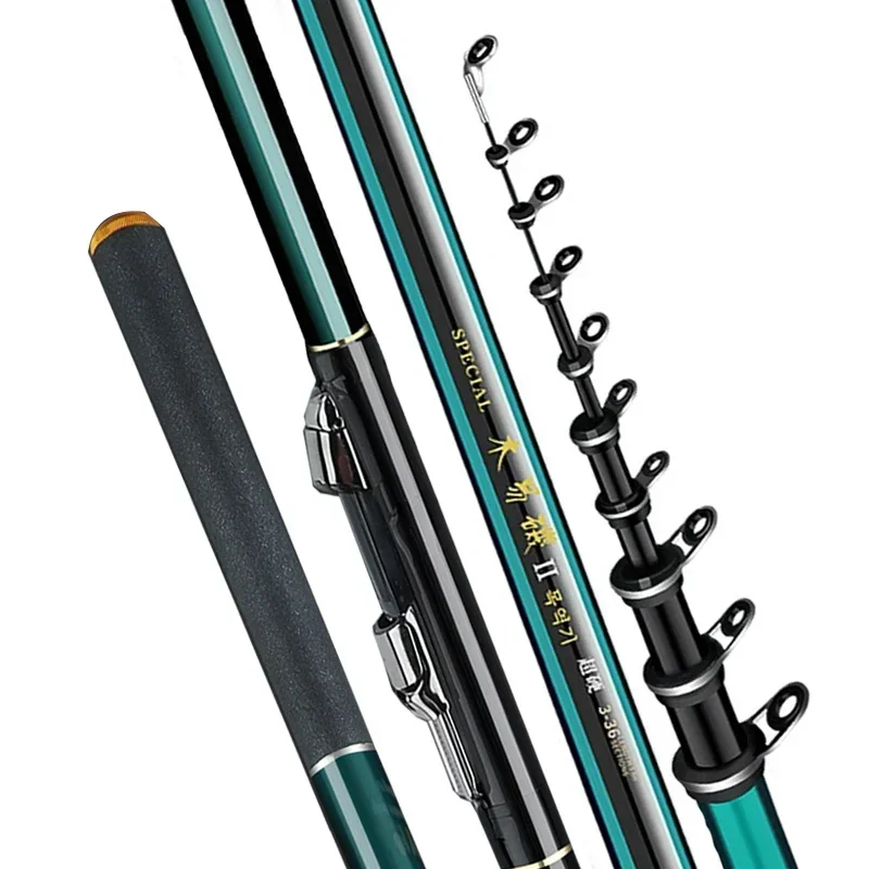 Fishing Rod Surf - 2.7m-7.2m varas de pesca alta 60t
