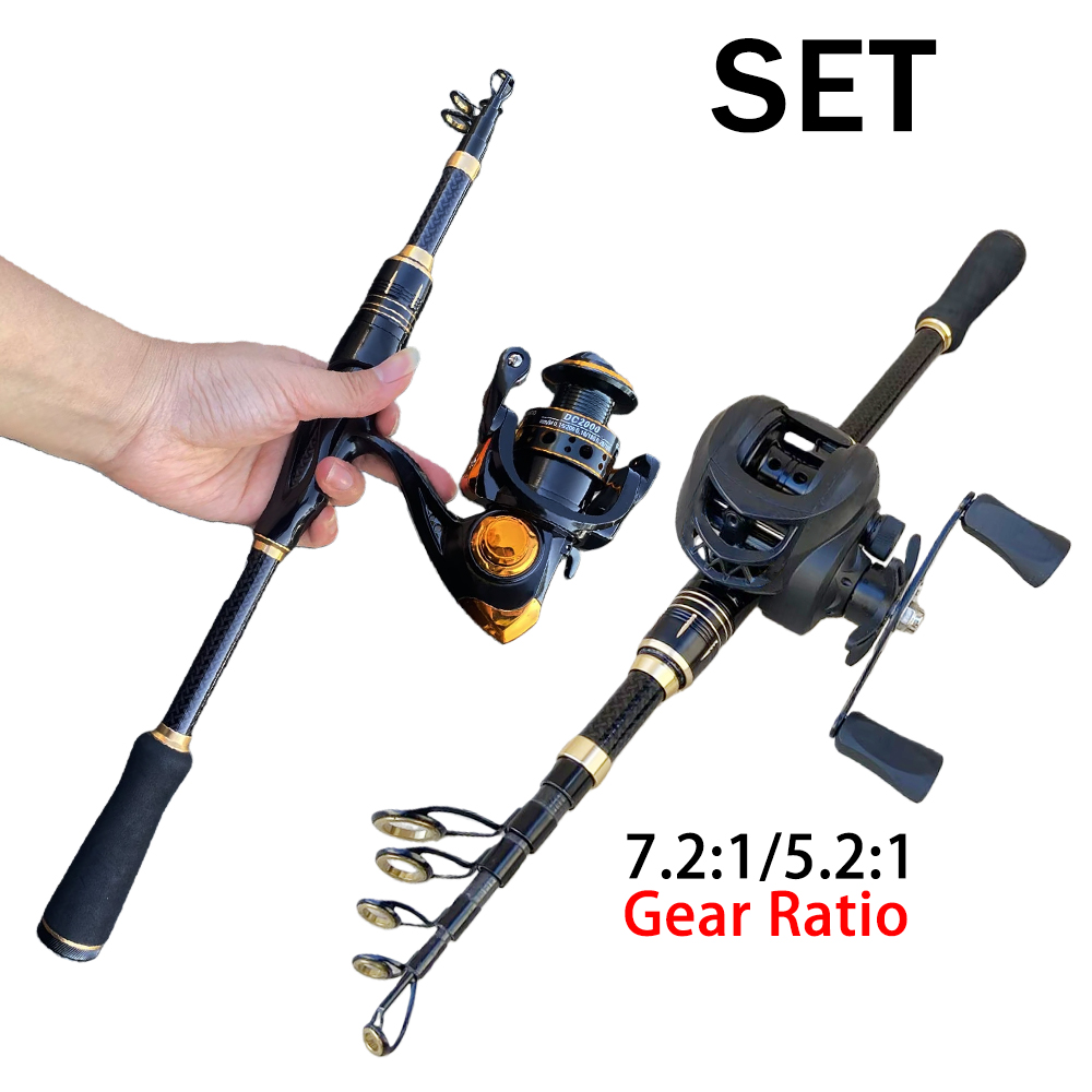 Fishing Rod Combo - Conjunto de Equipamento de Pesca: Vara