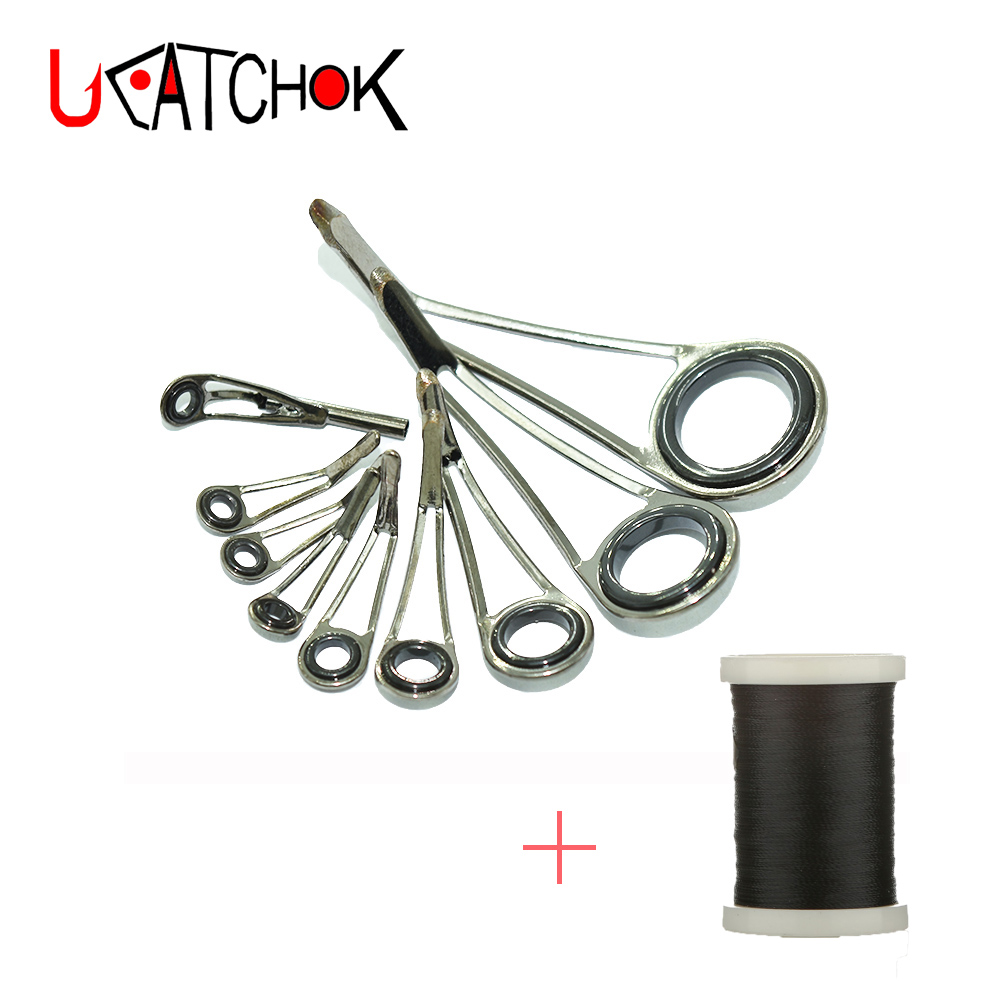 Fishing Rod Building Kit - Kit com 9 Peças de Guias