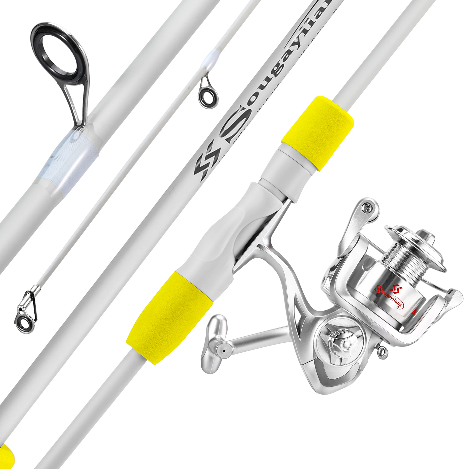 Fishing Rod Combo - Sougayilang vara de pesca giratória de