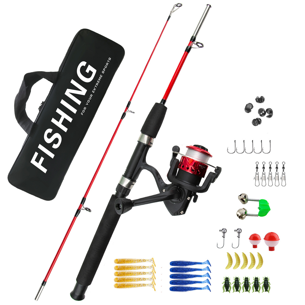 Conjunto de Vara de Pesca no G - Fishing Rod Ice avaliação e preço
