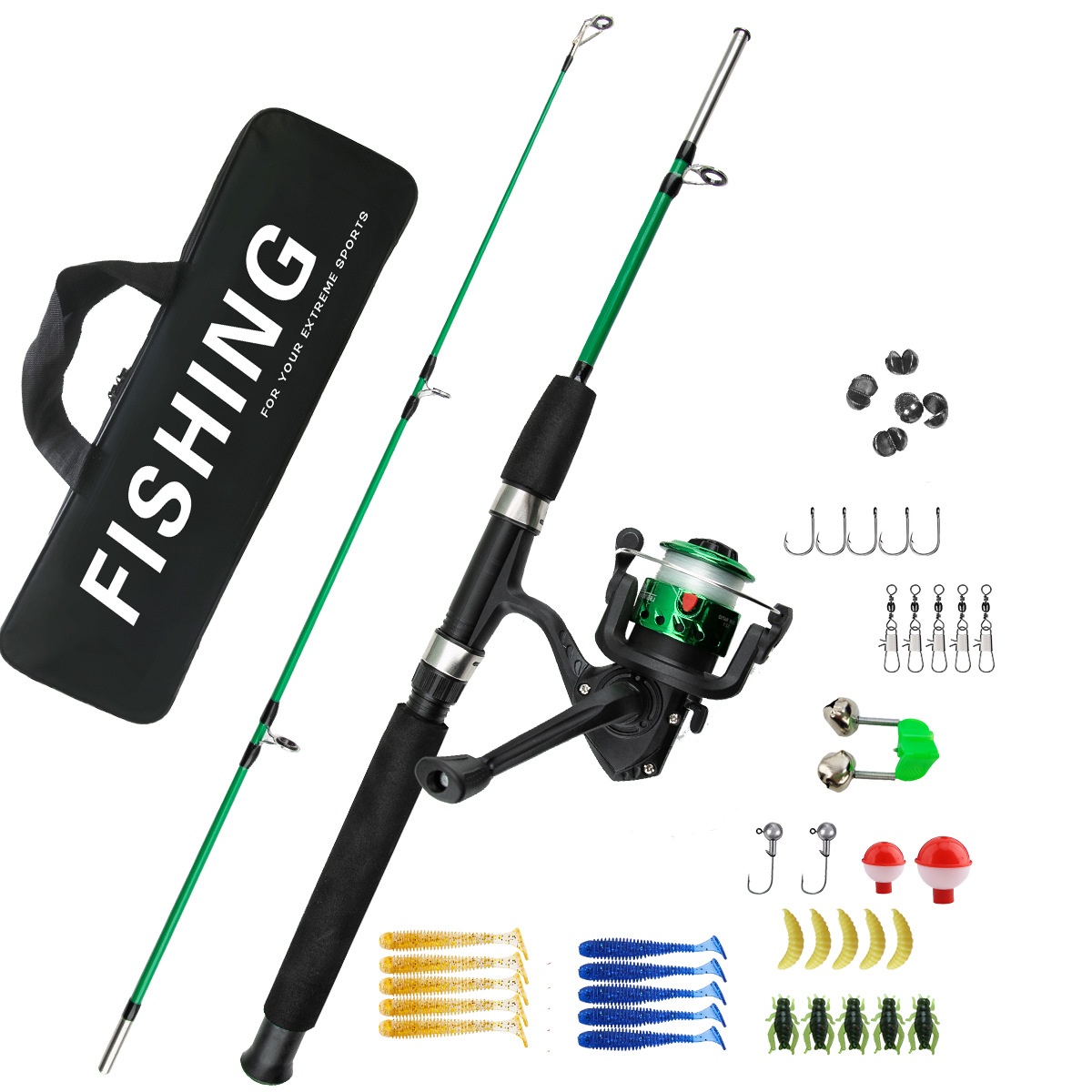 Conjunto de Vara de Pesca no G - Fishing Rod Ice avaliação e preço