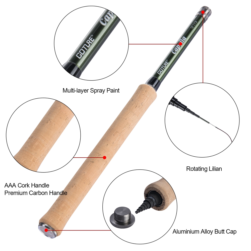 Goture tenkara vara de pesca c - Fishing Rod Combo avaliação e preço