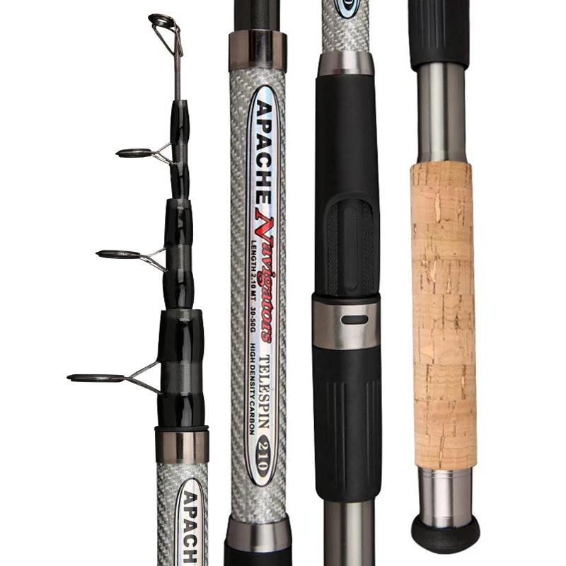 Varas de Pesca Telescópicas de - Fishing Rod Surf avaliação e preço