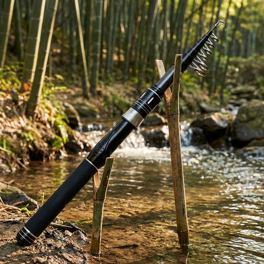 Vara de pesca telescópica ultr - Fishing Rod Telescopic avaliação e preço