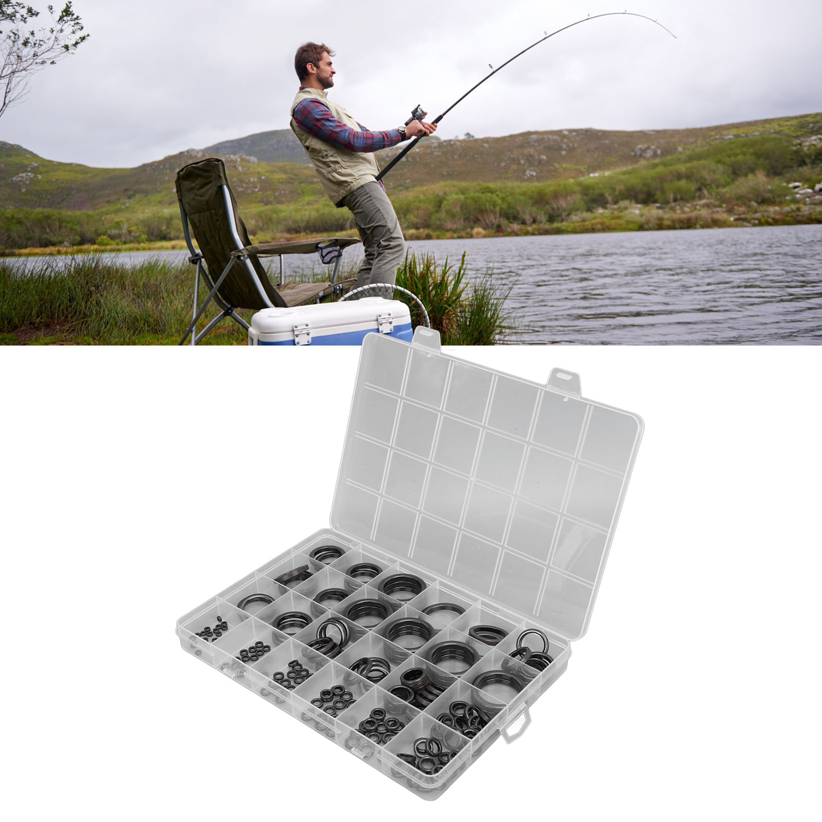 Kit de reparo de guia de vara  - Fishing Rod Repair Kit avaliação e preço
