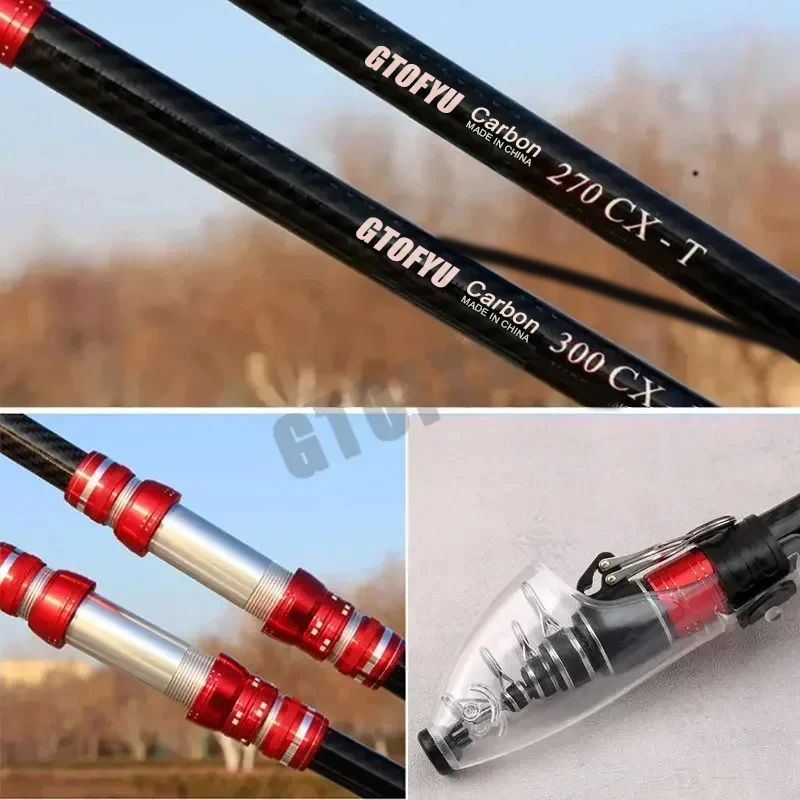 Vara de pesca telescópica, 2.7 - Fishing Rod Surf avaliação e preço