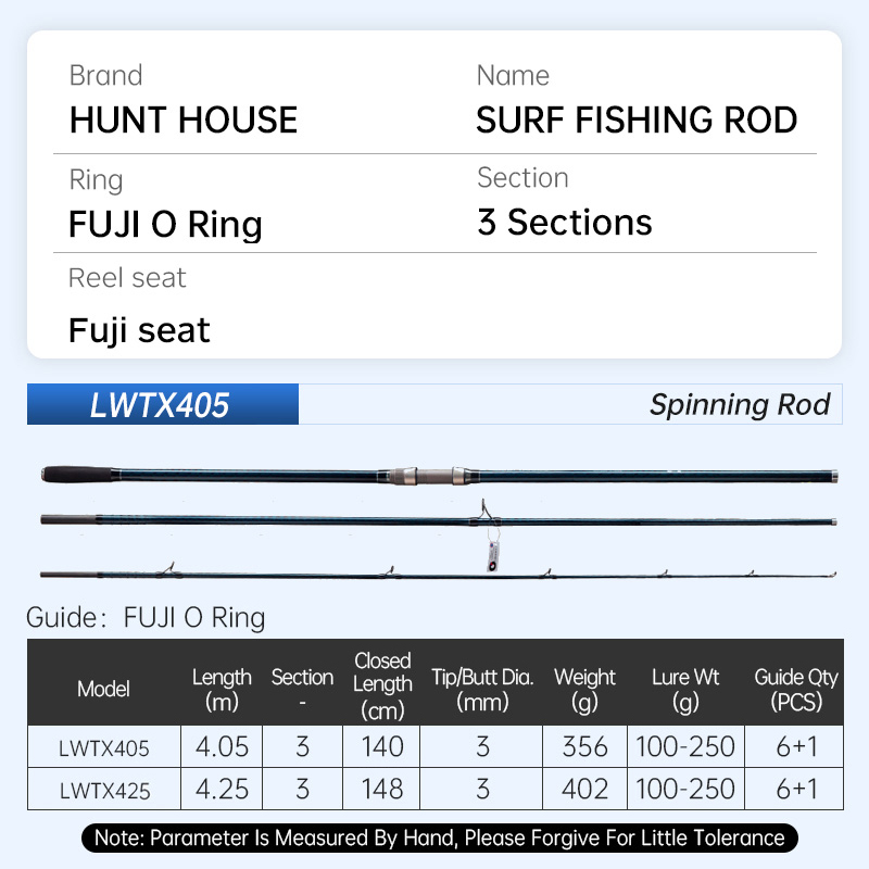 Hunthouse surf gazer vara de p - Fishing Rod Surf avaliação e preço
