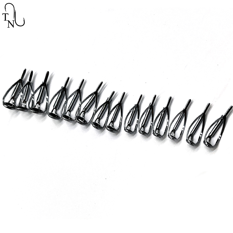 Tn07 5 pçs guia de ponta da va - Fishing Rod Tip Replacement avaliação e preço