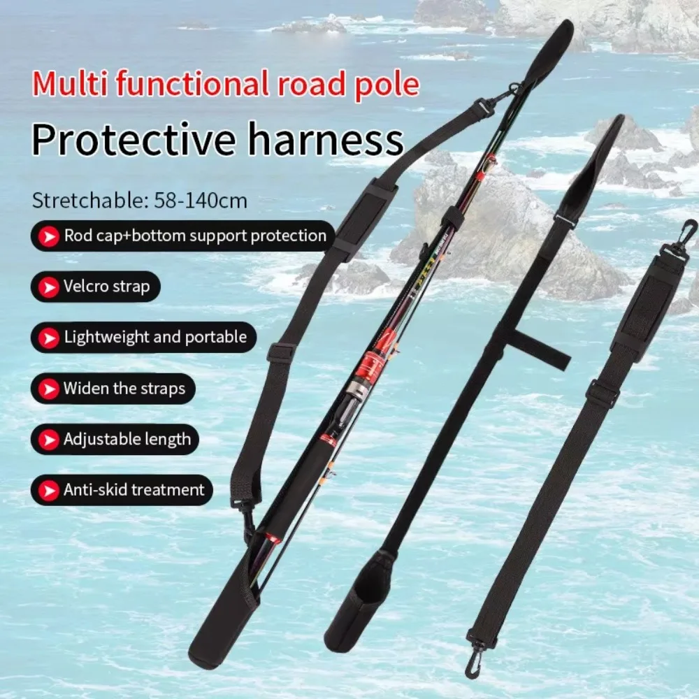 Vara de pesca ajustável saco d - Fishing Rod Combo avaliação e preço