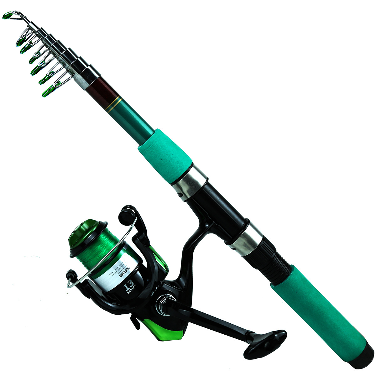 Kit de Vara de Pesca Telescópi - Fishing Rod Spinning avaliação e preço