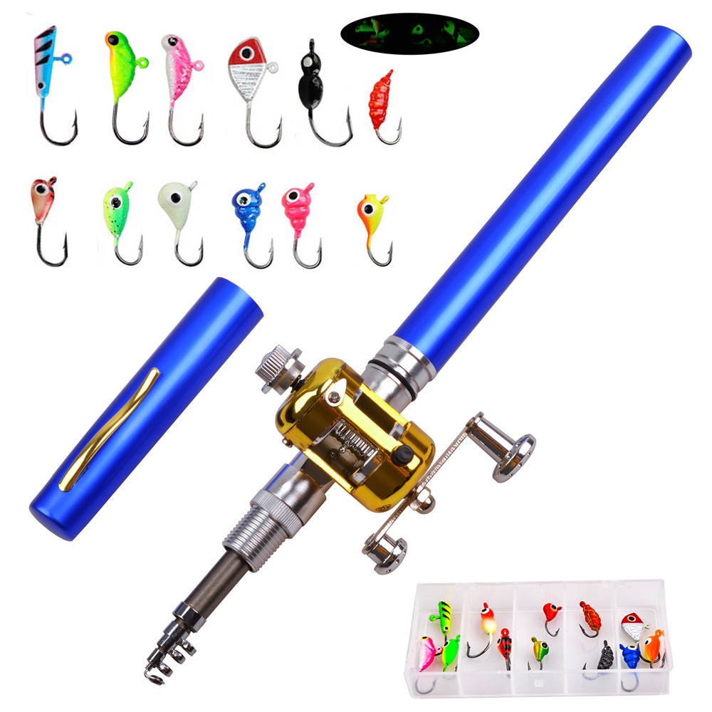 Mini telescópico Ice Fishing R - Fishing Rod Ice avaliação e preço