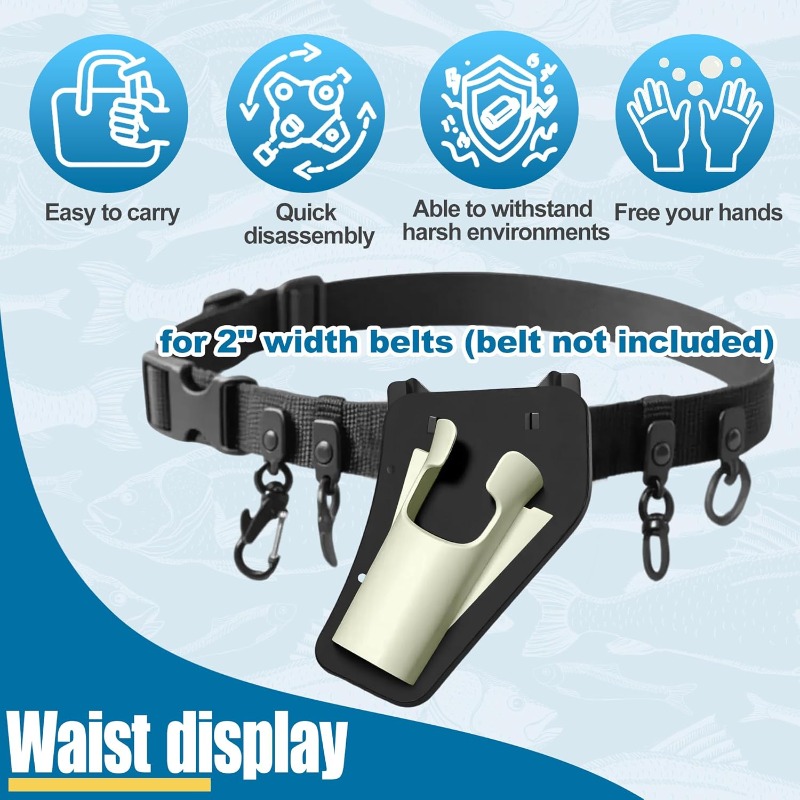 1PC Suporte de Cintura para Va - Fishing Rod Fly avaliação e preço